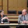 Photo: Commissioners Janet Carlson and Samuel Brentano sp Photo: Commissioners Janet Carlson and Samuel Brentano sp