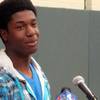 Kwasi Enin speaks at a news conference at William Floyd High School in Mastic Beach, N.Y., on Wednesday, April 30, 2014. Enin, who was accepted into all eight Ivy League colleges, announced that he will attend Yale in the fall. Kwasi Enin speaks at a news conference at William Floyd High School in Mastic Beach, N.Y., on Wednesday, April 30, 2014. Enin, who was accepted into all eight Ivy League colleges, announced that he will attend Yale in the fall.