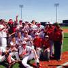 The Liberty High baseball team celebrates beating Centennial 5-3 in the Division-I state championship game. The Liberty High baseball team celebrates beating Centennial 5-3 in the Division-I state championship game.