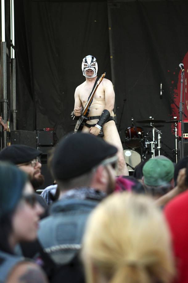 The Dwarves perform at the Punk Rock Bowling & Music Festival Sunday, May 25, 2014.