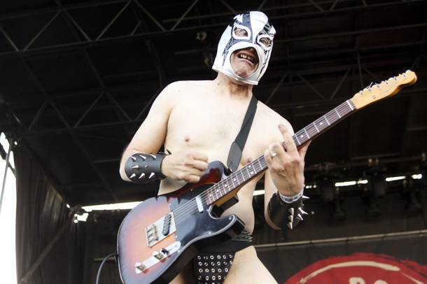 The Dwarves perform at the Punk Rock Bowling & Music Festival Sunday, May 25, 2014.