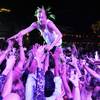 Macklemore crowd surfs during Surrender and Encore Beach Club’s fourth-anniversary celebration early Thursday, June 5, 2014, in Encore Las Vegas.
Macklemore crowd surfs during Surrender and Encore Beach Club’s fourth-anniversary celebration early Thursday, June 5, 2014, in Encore Las Vegas.