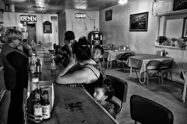 The Mexico Cafe has cut back on its hours due to lack of customers in Huron, California. During the season the areas farms need the most labor the work force doubles, but a drought has cut production and workers find trouble landing positions in the fields.