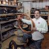 Joe McColgan of Wescott Electric Co. in Aston, Pa., shows a roll of bare copper wire like the ones his former employee James Bryan used to steal to sell to scrap dealers to fund a gambling addiction. Joe McColgan of Wescott Electric Co. in Aston, Pa., shows a roll of bare copper wire like the ones his former employee James Bryan used to steal to sell to scrap dealers to fund a gambling addiction.
