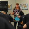 Photo: Chelle Reed conducts a substance-abuse class at Cl Photo: Chelle Reed conducts a substance-abuse class at Cl