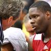 Cleveland forward Anthony Bennett listens to a coach during the Cavaliers' NBA Summer League game against the Milwaukee Bucks on Friday, July 11, 2014, at Cox Pavilion. Cleveland forward Anthony Bennett listens to a coach during the Cavaliers' NBA Summer League game against the Milwaukee Bucks on Friday, July 11, 2014, at Cox Pavilion.