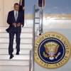Photo: President Barack Obama walks down the stairs of Ai Photo: President Barack Obama walks down the stairs of Ai