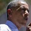 Photo: President Barack Obama speaks about the economy at Photo: President Barack Obama speaks about the economy at
