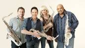 Dave Koz, second from left, with saxophonist friends Richard Elliot, Mindi Abair and Gerald Albright.