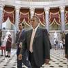 Photo: House Speaker John Boehner of Ohio strides to the Photo: House Speaker John Boehner of Ohio strides to the