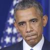Photo: President Barack Obama pauses while speaking in th Photo: President Barack Obama pauses while speaking in th