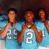 Photo: From left, Canyon Springs High School football pl Photo: From left, Canyon Springs High School football pl