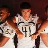 Photo: From left, Cheyenne High School football players Photo: From left, Cheyenne High School football players