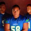 Photo: From left, Green Valley High School football play Photo: From left, Green Valley High School football play