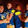 Photo: From left, Moapa Valley High School football pla Photo: From left, Moapa Valley High School football pla