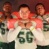 Photo: From left, Mojave High School football players An Photo: From left, Mojave High School football players An
