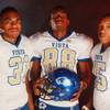 Photo: From left, Sierra Vista High School football playe Photo: From left, Sierra Vista High School football playe