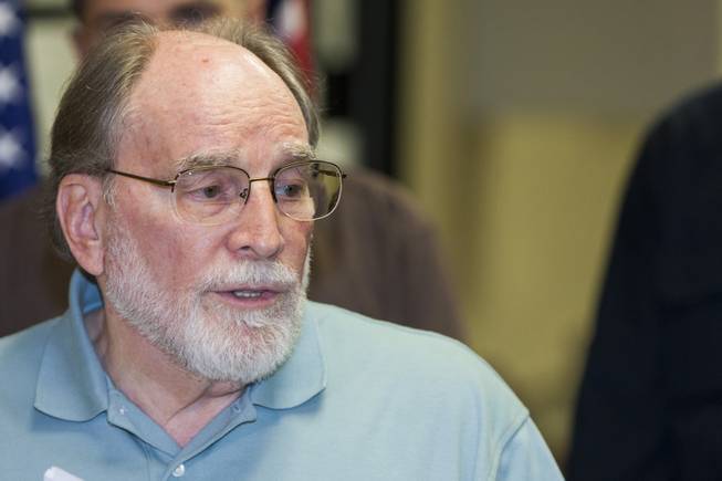 Gov. Neil Abercrombie speaks at a news conference at the Hawaii Emergency Management Agency at Diamond Head in Honolulu on Friday, Aug. 8, 2014. Abercrombie said there were no major injuries or casualties reported from Tropical Storm Iselle, but even though the brunt of the storm went over the Big Island, the islands of Maui, Kauai and Oahu need to remain vigilant.