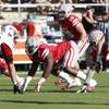 UNLV Rebels defensive lineman Brandon Willis (92) faces off during UNLV’s game against the Northern Illinois Huskies at Sam Boyd Stadium Saturday, Sept. 13, 2014. UNLV Rebels defensive lineman Brandon Willis (92) faces off during UNLV’s game against the Northern Illinois Huskies at Sam Boyd Stadium Saturday, Sept. 13, 2014.
