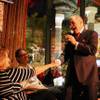 Vocalist Michael Monge is shown greeting guests during a performance at Eastside Lounge at Encore on Aug. 4, 2014. Vocalist Michael Monge is shown greeting guests during a performance at Eastside Lounge at Encore on Aug. 4, 2014.