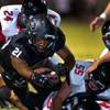 Photo: Palo Verde running back Jaren Campbell #21 dives f Photo: Palo Verde running back Jaren Campbell #21 dives f