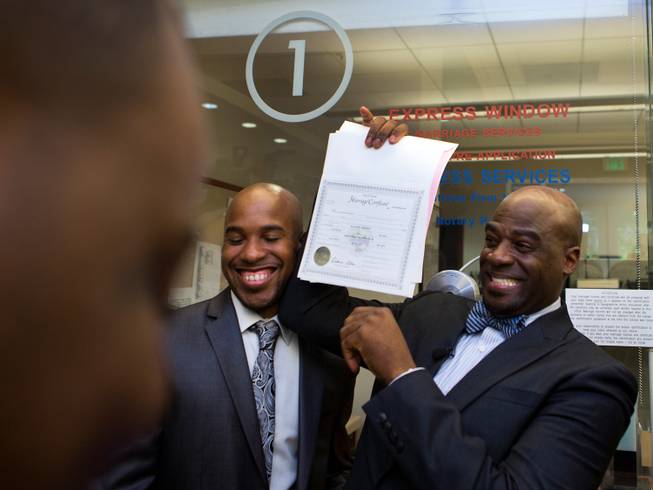 Clark County Issues Same-Sex Marriage Licenses Clark County Issues Same-Sex Marriage Licenses