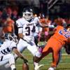 Photo: Bishop Gorman High's Alex Perry blocks a Legacy ki Photo: Bishop Gorman High's Alex Perry blocks a Legacy ki