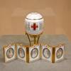 Photo: Imperial Red Cross Easter Egg with portraits (1915 Photo: Imperial Red Cross Easter Egg with portraits (1915