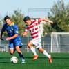 UNLV forward Salvador Bernal dribbles past UMKC defender Chris Betancourt on Sunday, Oct. 19, 2014. UNLV forward Salvador Bernal dribbles past UMKC defender Chris Betancourt on Sunday, Oct. 19, 2014.