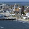 This July 11, 2014, aerial photo shows the Atlantic City, N.J., beachfront with many of its Boardwalk casinos. This July 11, 2014, aerial photo shows the Atlantic City, N.J., beachfront with many of its Boardwalk casinos.