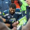 Photo: The Green Bay Packers vs. Seattle Seahawks in the Photo: The Green Bay Packers vs. Seattle Seahawks in the