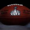 Photo: An official game ball for the NFL football Super B Photo: An official game ball for the NFL football Super B