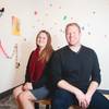 Photo: Chad Scott and his wife, Chyllis, in their Rhizome Photo: Chad Scott and his wife, Chyllis, in their Rhizome
