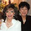 Joan Collins and Judy Bryer. Joan Collins and Judy Bryer.