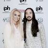 Photo: Britney Spears and Steve Aoki at Axis at Planet Ho Photo: Britney Spears and Steve Aoki at Axis at Planet Ho