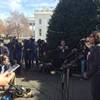 Photo: Blanca Gamez of Las Vegas talks to reporters in Wa Photo: Blanca Gamez of Las Vegas talks to reporters in Wa