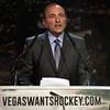 Gary Bettman, commissioner of the National Hockey League, addresses the crowd during the Let's Bring Hockey to Las Vegas! press conference Tuesday, Feb. 10, 2015, at MGM Grand Ballroom. Gary Bettman, commissioner of the National Hockey League, addresses the crowd during the Let's Bring Hockey to Las Vegas! press conference Tuesday, Feb. 10, 2015, at MGM Grand Ballroom.