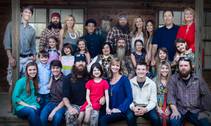 The Robertson family of "Duck Dynasty" on A&E. The Robertson family of "Duck Dynasty" on A&E.