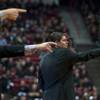 UNLV basketball team head coach Dave Rice and others direct players as they take on Boise State on Wednesday, Feb. 18, 2015. UNLV basketball team head coach Dave Rice and others direct players as they take on Boise State on Wednesday, Feb. 18, 2015.