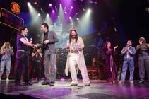 Venetian and Palazzo Vice President of Food and Beverage Sebastien Silvestri presents “Rock of Ages” guest star Joey Fatone with the key to the Bourbon Room on Friday, Feb. 27, 2015, at the Venetian.
Venetian and Palazzo Vice President of Food and Beverage Sebastien Silvestri presents “Rock of Ages” guest star Joey Fatone with the key to the Bourbon Room on Friday, Feb. 27, 2015, at the Venetian.