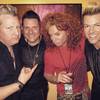 Carrot Top, second from right, with Gary LeVox, Jay DeMarcus and Joe Don Rooney of Rascal Flatts at the Joint on Saturday, March 14, 2015, in Hard Rock Hotel Las Vegas. Carrot Top, second from right, with Gary LeVox, Jay DeMarcus and Joe Don Rooney of Rascal Flatts at the Joint on Saturday, March 14, 2015, in Hard Rock Hotel Las Vegas.