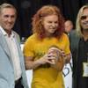 The Las Vegas Outlaws defeat the L.A. Kiss 49-16 on Monday, May 4, 2015, at the Thomas & Mack Center. Mike Shanahan, Carrot Top and Outlaws owner Vince Neil are pictured here. The Las Vegas Outlaws defeat the L.A. Kiss 49-16 on Monday, May 4, 2015, at the Thomas & Mack Center. Mike Shanahan, Carrot Top and Outlaws owner Vince Neil are pictured here.