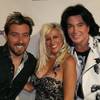 Photo: Tommy Wind, his mother Arlene Riccardo and Frank M Photo: Tommy Wind, his mother Arlene Riccardo and Frank M