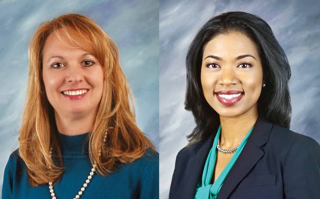 North Las Vegas Municipal Judge Catherine Ramsey and North Las Vegas City Attorney Sandra Douglass Morgan North Las Vegas Municipal Judge Catherine Ramsey and North Las Vegas City Attorney Sandra Douglass Morgan