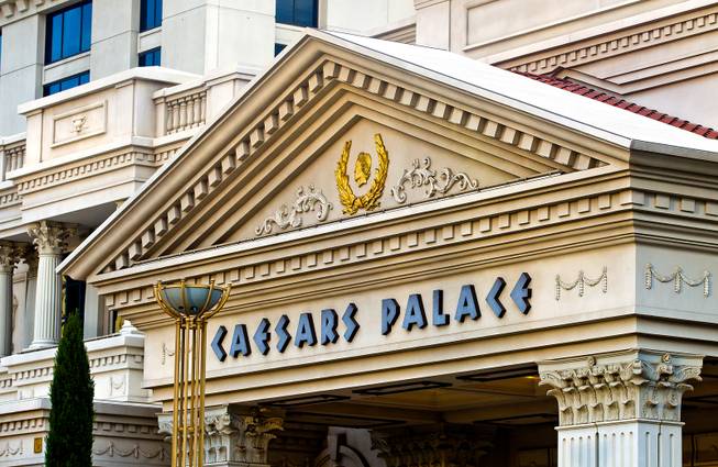 The exterior of Caesars Palace 2015