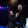 Terry Fator proposes to Angie Fiore on Monday, Aug. 10, 2015, at the Mirage. Terry Fator proposes to Angie Fiore on Monday, Aug. 10, 2015, at the Mirage.