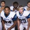 Photo: Basic high football players Tank McAllister, Sean Photo: Basic high football players Tank McAllister, Sean