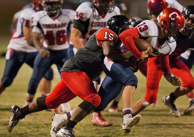 Las Vegas Defeats Coronado HSFB Las Vegas Defeats Coronado HSFB