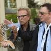 Siegfried & Roy feed a tiger cub during a Make-a-Wish Foundation event Thursday, Oct. 22, 2015, at the Mirage. Siegfried & Roy feed a tiger cub during a Make-a-Wish Foundation event Thursday, Oct. 22, 2015, at the Mirage.