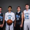 Photo: From left, Foothill's mens basketball players; Jer Photo: From left, Foothill's mens basketball players; Jer